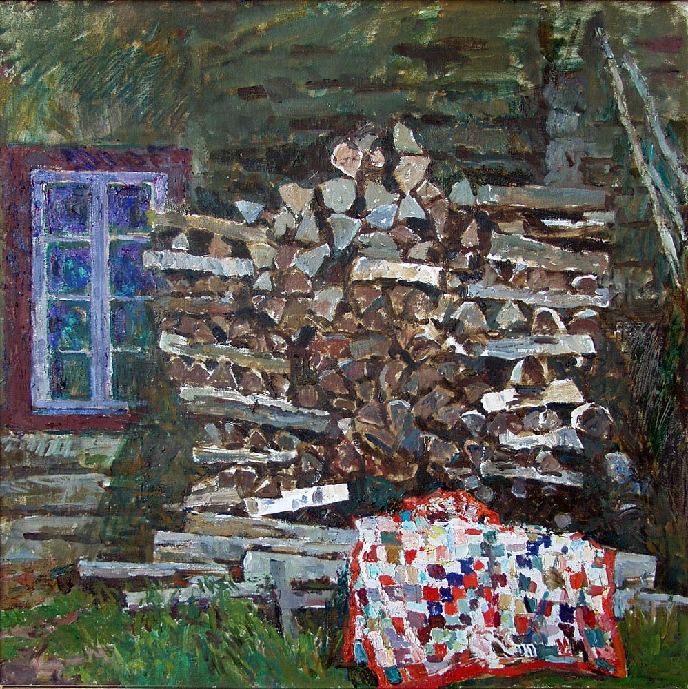 Stack of firewood — Eremeev Oleg Arkadievich