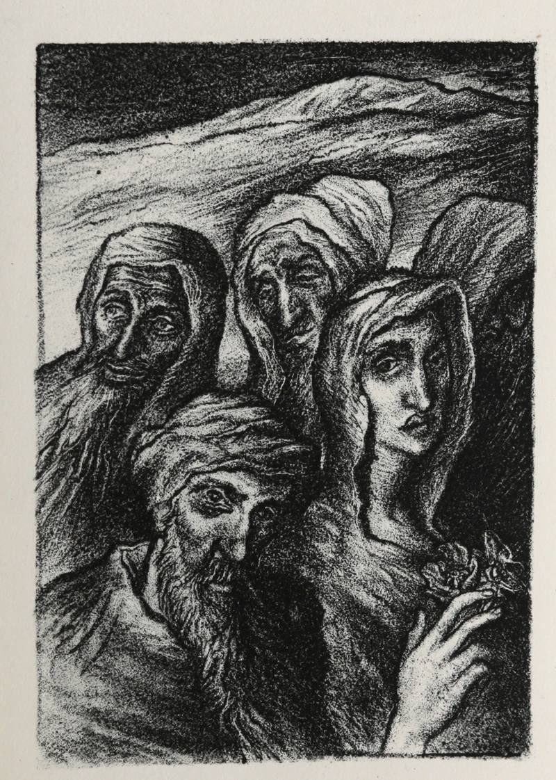 Illustrations to the book of the prophet Isaiah — Stroganov Leonid