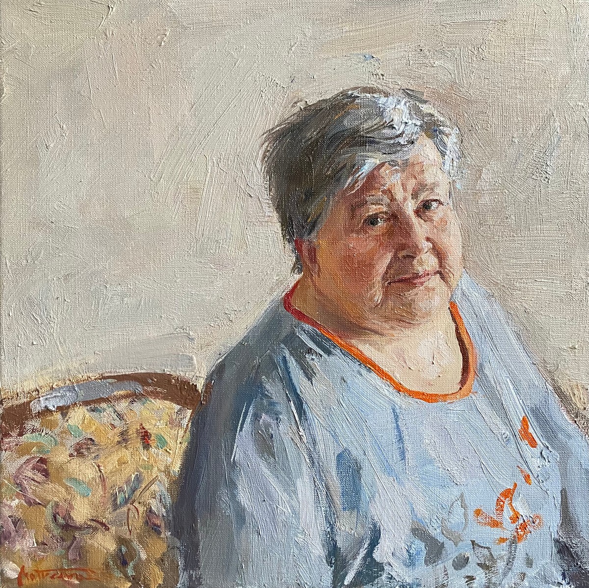 Granny portrait. — Matveeva Anastasia