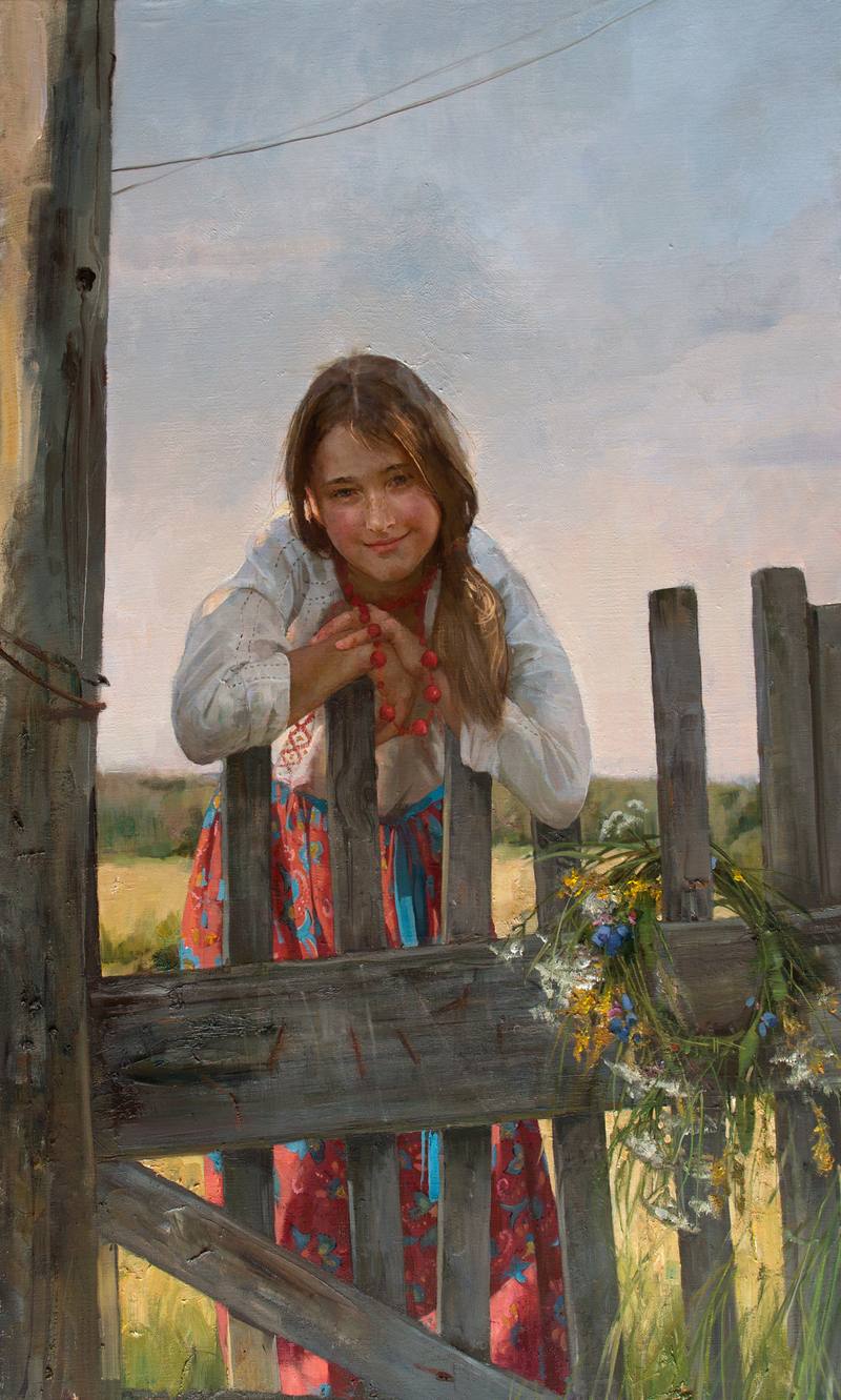 At the gate — Milashevich Natasha