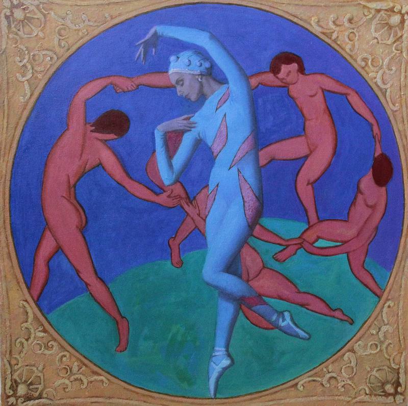 Алисия Маркова. Вариация на тему Матисса — Маковецкая Наталья