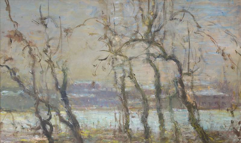 Spring on Okhta — Bakin Sergey