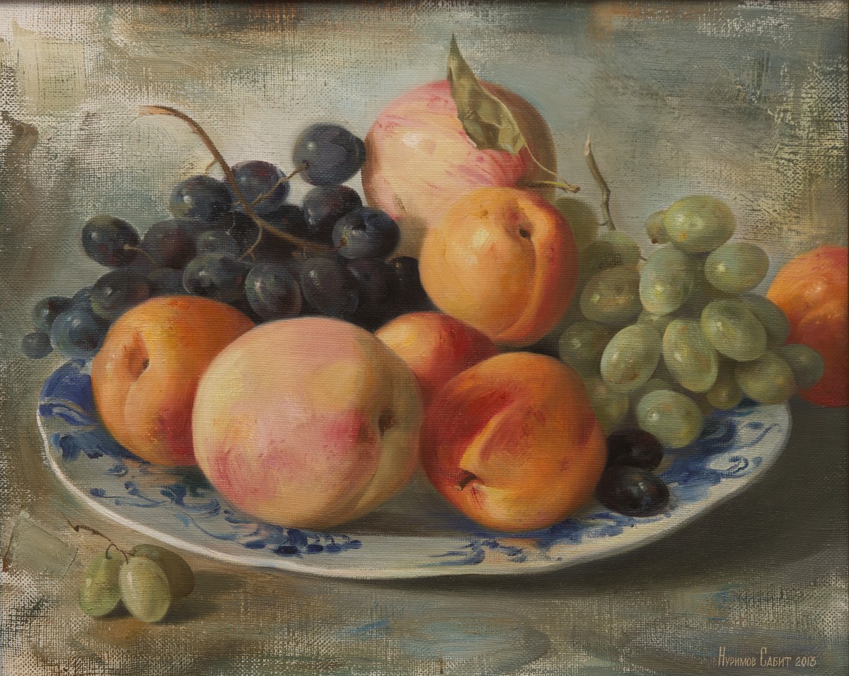 Peaches and nectarines. Etude — Nurimov Sabit
