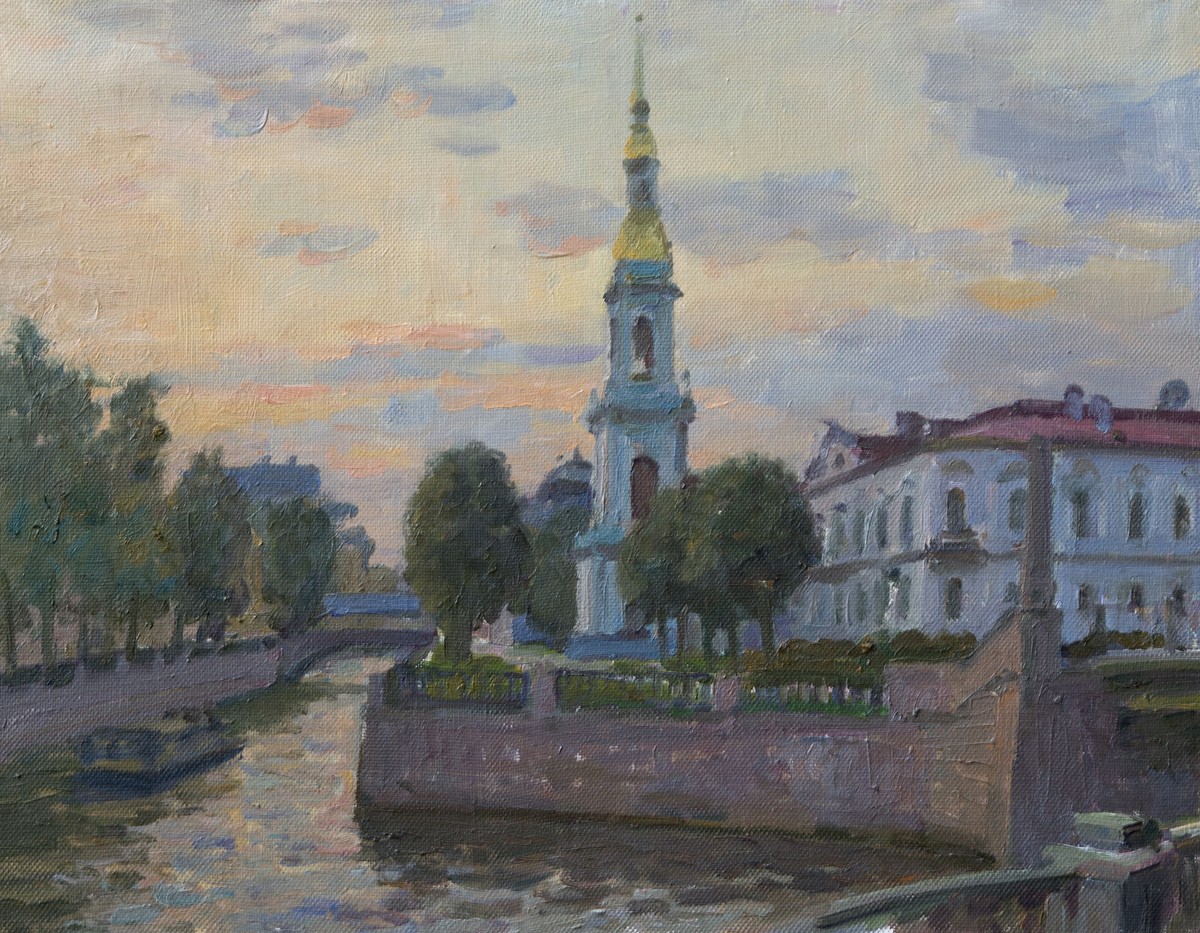 Иell tower of St. Nicholas White Night — Tsycin Nikita