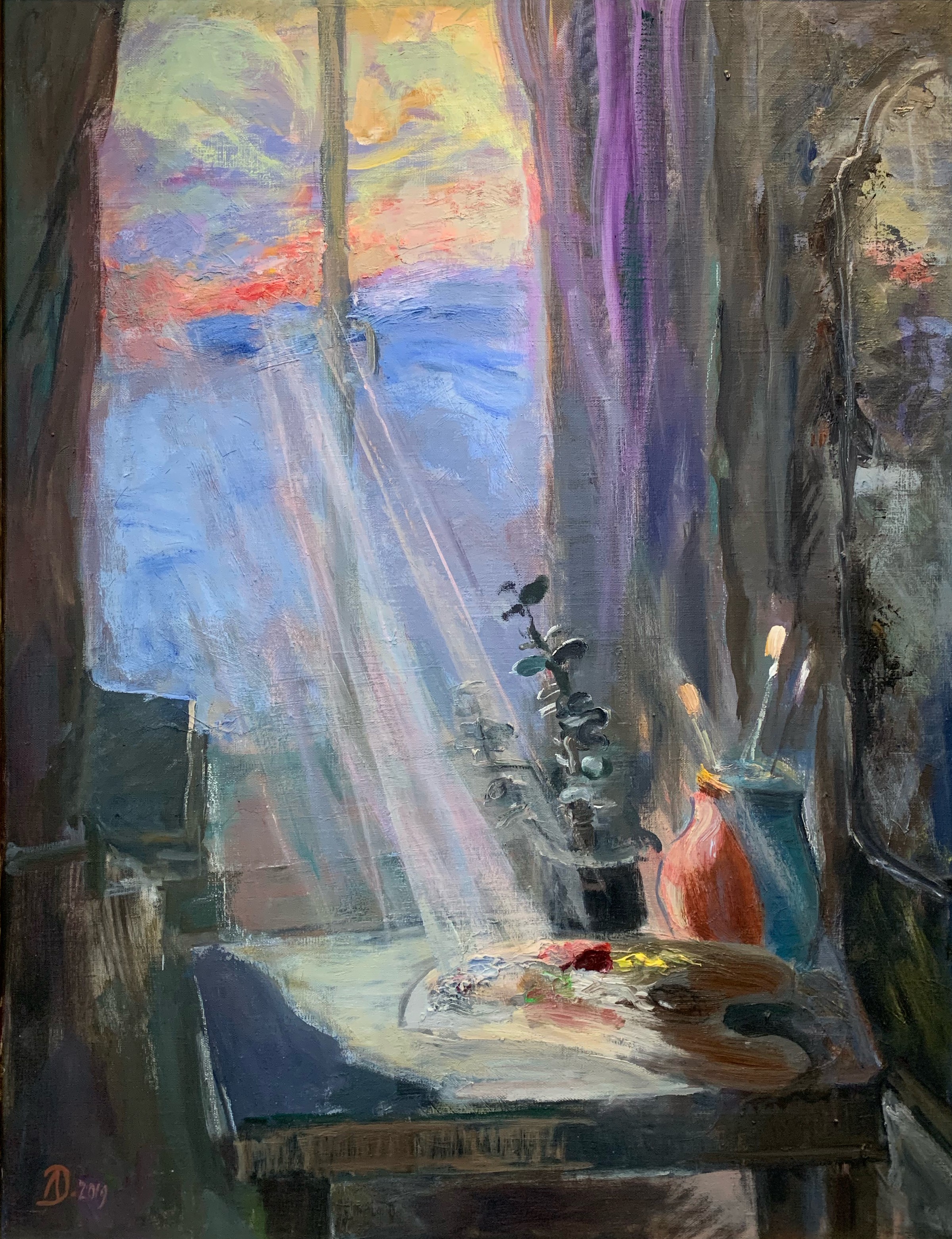 January sunset — Davidenkova Lidia