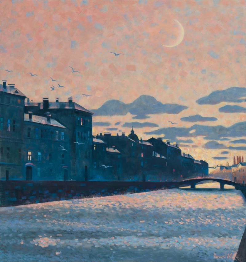 The city is waking up — Chighina Margharita