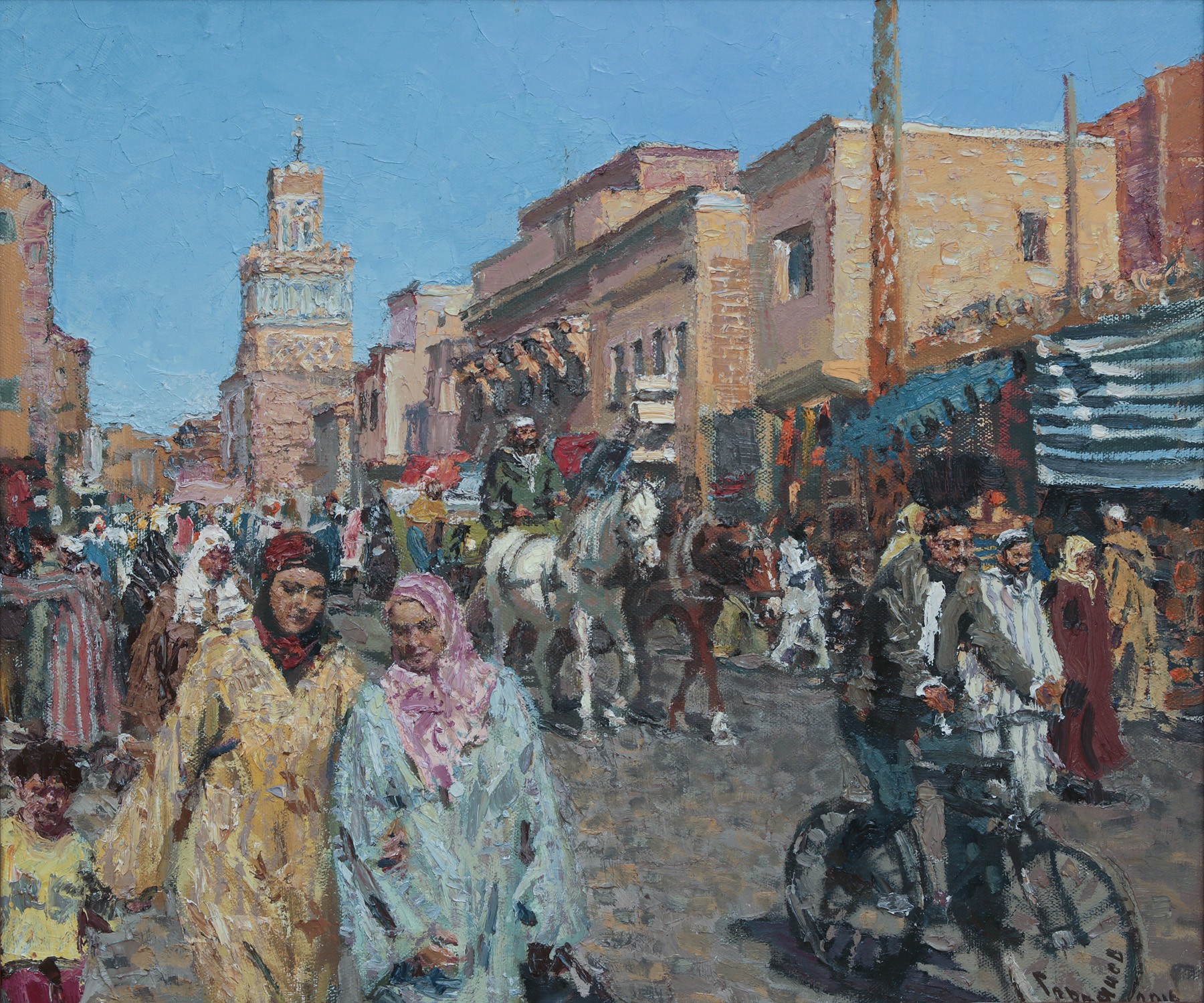 Street in Marrakech — Gorlanov Andrian
