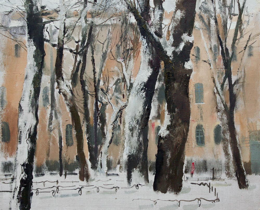 Winter morning — Kuzin Alexander