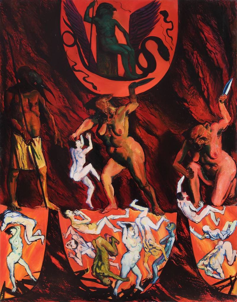 Egyptian Book of the Dead. Punishment of the wicked — Margolin Dmitry