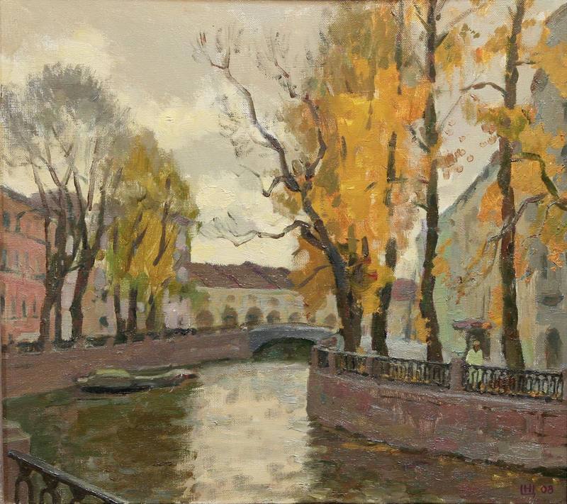 On the kanal. Autumn — Tsycin Nikita