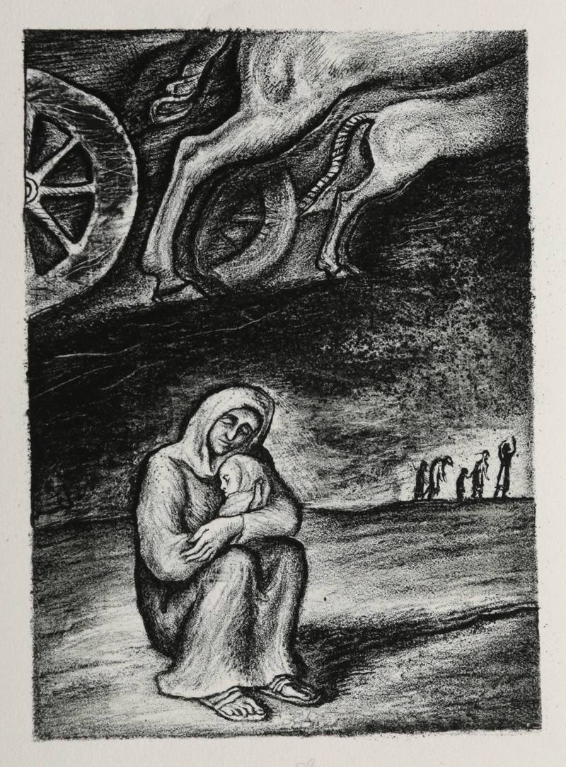 Illustrations to the book of the prophet Isaiah — Stroganov Leonid