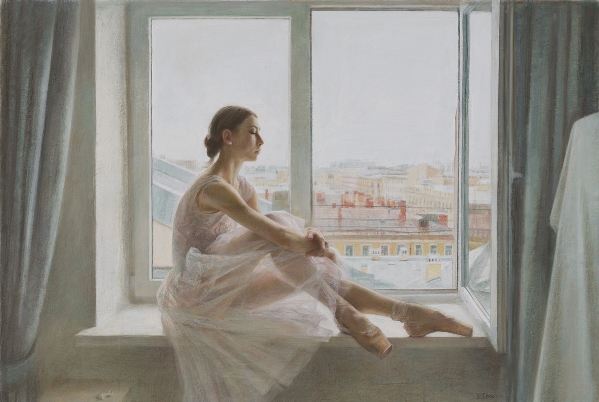 To be on height! Portrait of Alina Petrovskaya — Prudnikova Elena