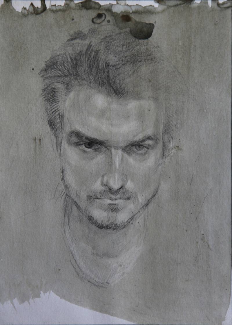 Self-portrait. 2018 — Kalitsenia Aleh