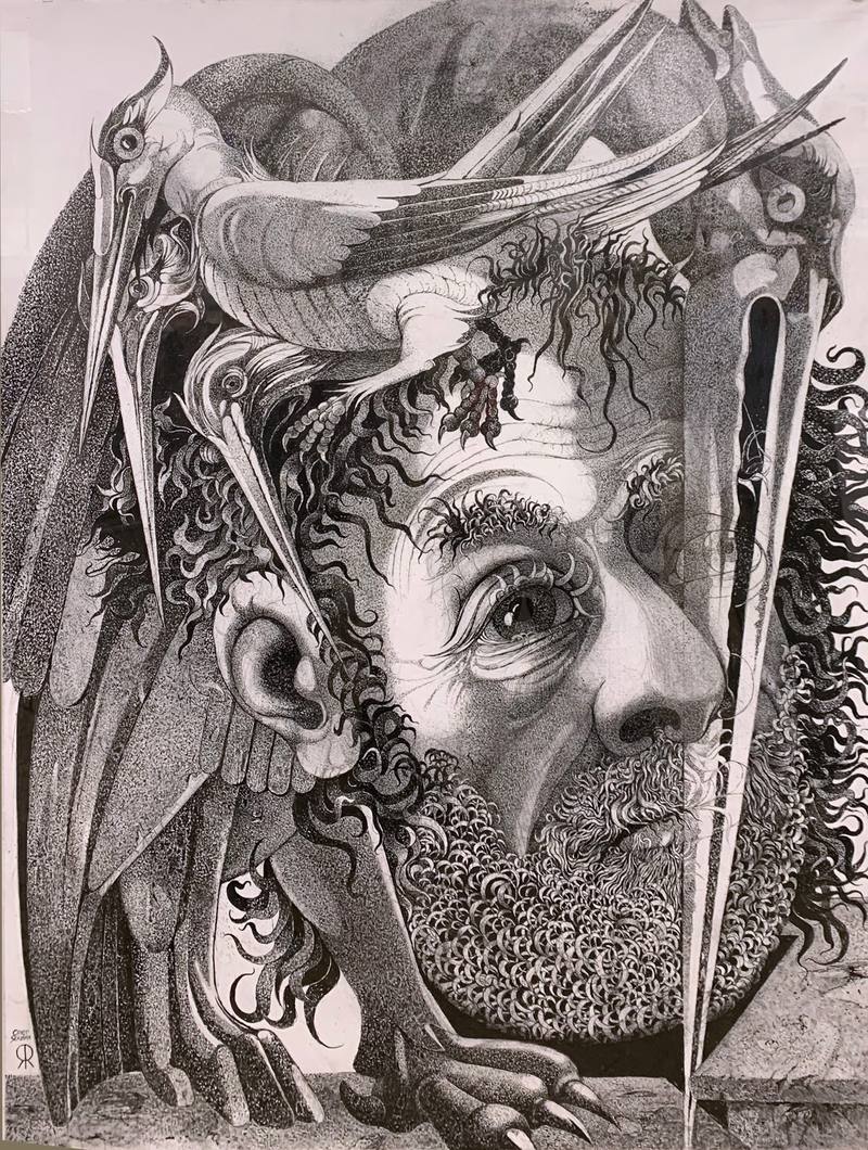 Self-portrait — Yakhnin Oleg