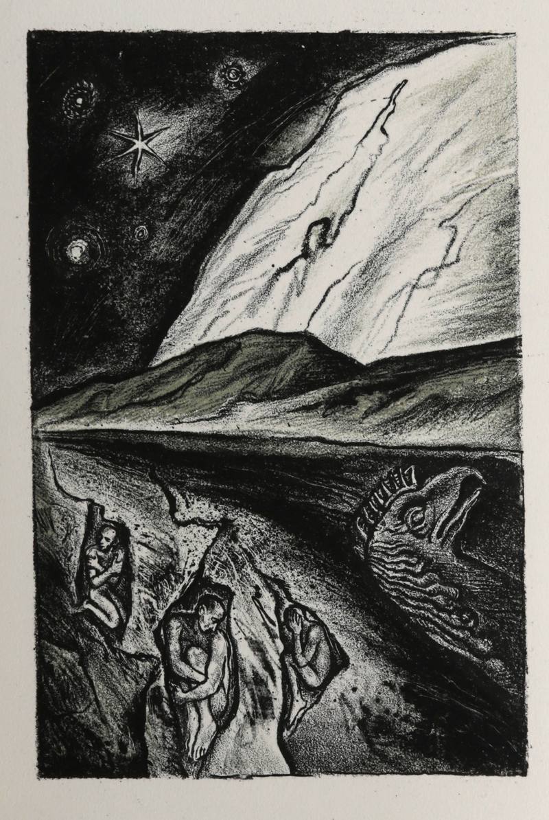 Illustrations to the book of the prophet Isaiah — Stroganov Leonid
