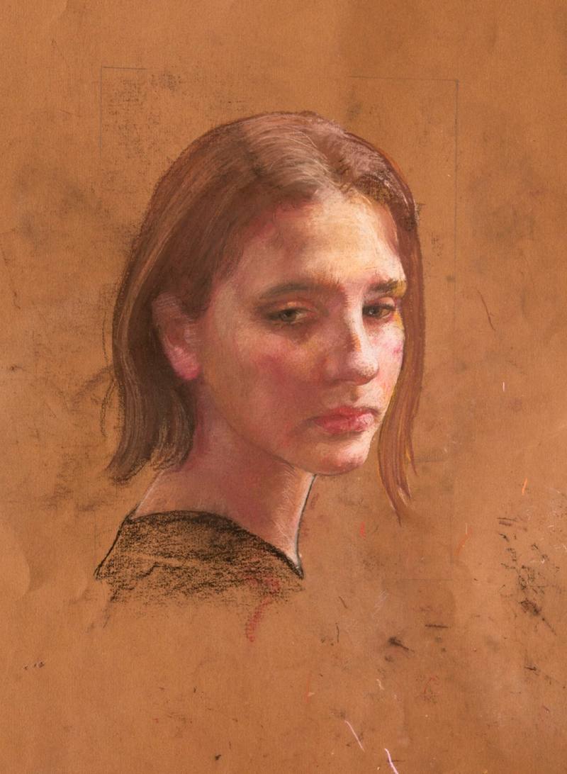 Girl's head — Milashevich Natasha