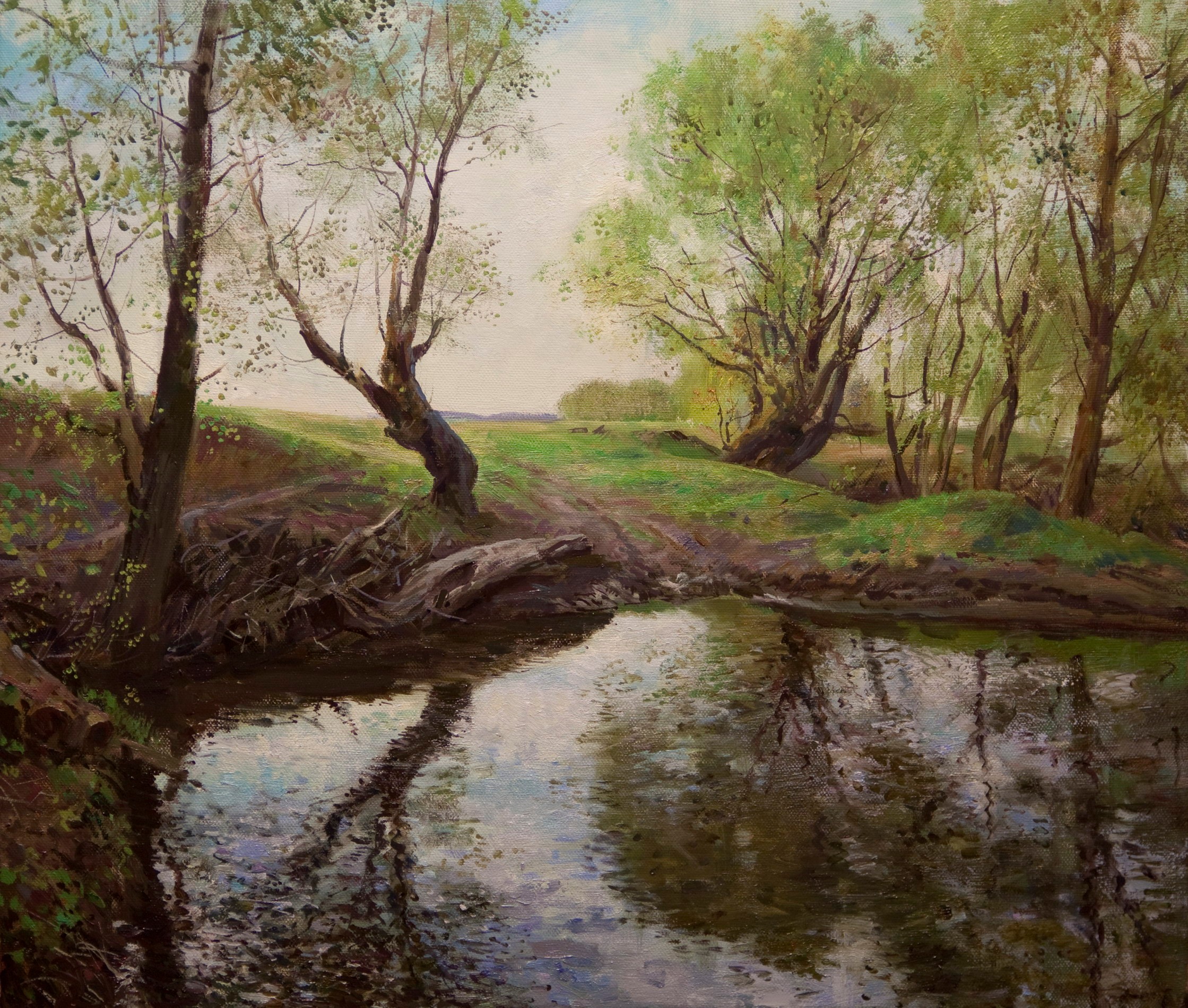 Spring day on river — Ovcharenko Ilya