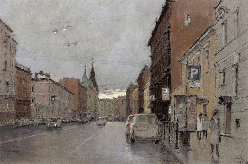 St. Petersburg view — Oussik Sergey