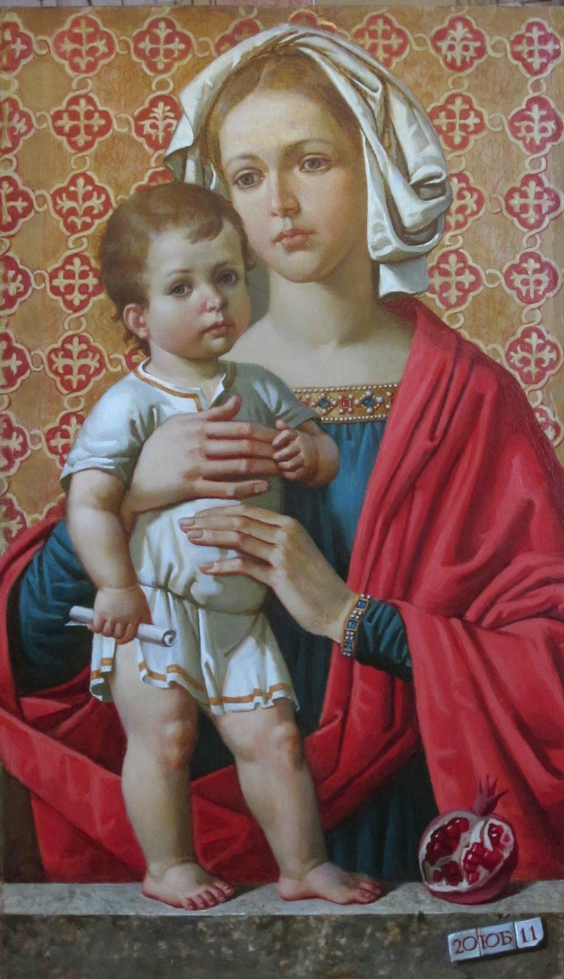 Madonna with pomegranates — Bekhova Julia