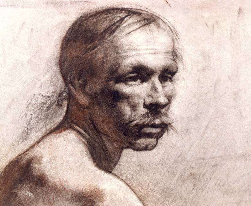 Man's head — Pichakhchi Sergey