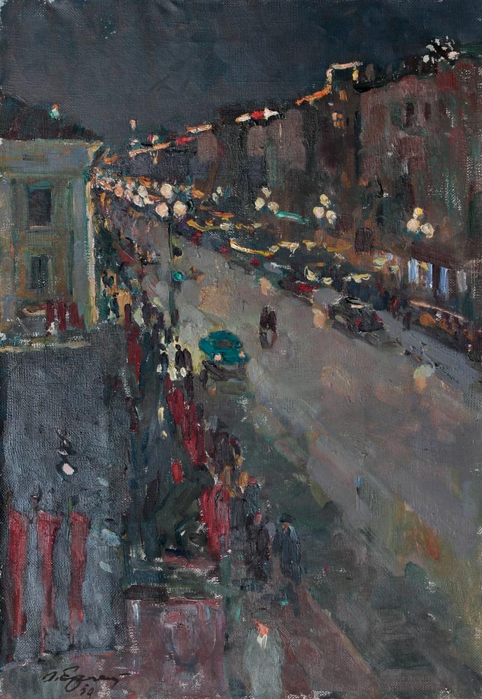Nevsky prospect tonigh — Eremeev Oleg Arkadievich