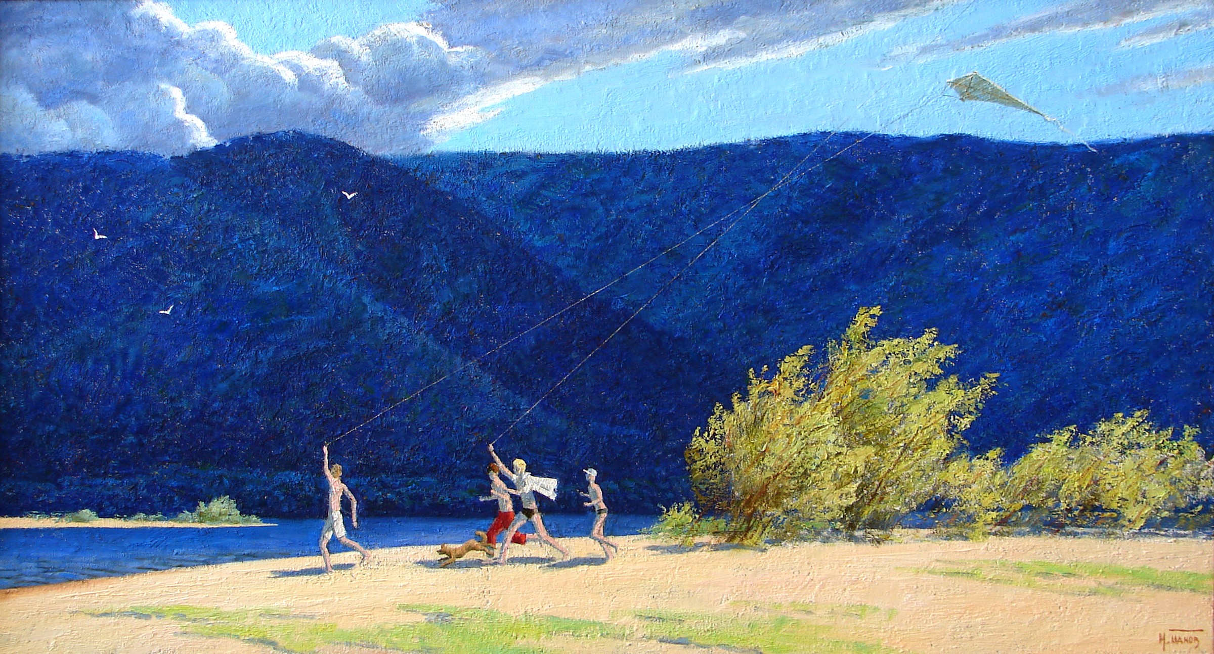 Volga. Blue Mountains — Panov Igor