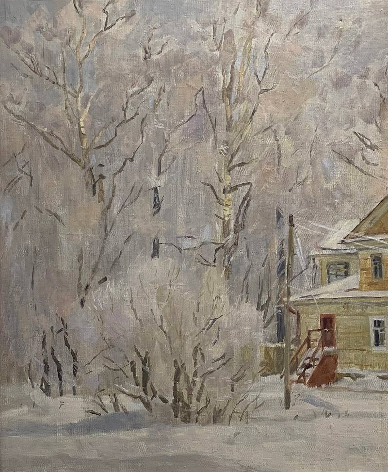 Frozen morning. 1988 — Pesikov Vladimir