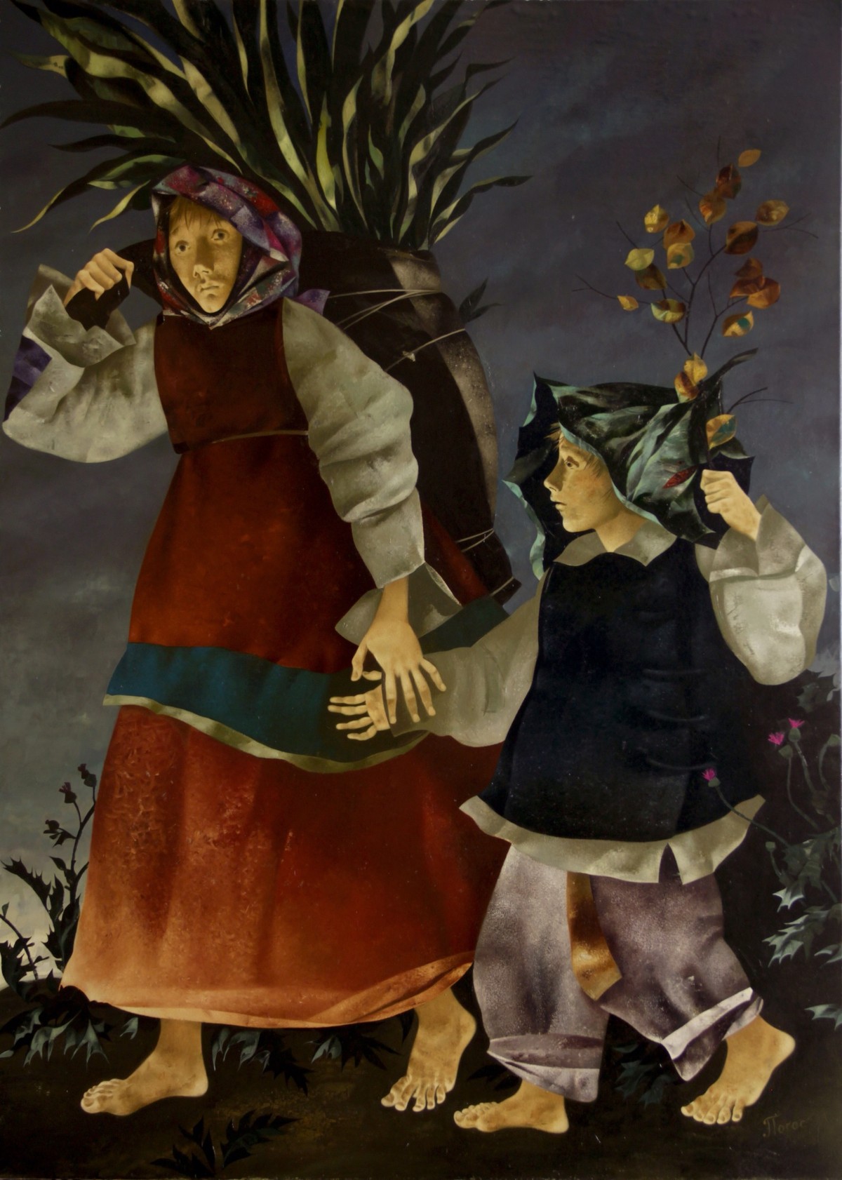 Mother and son — Pogosyan Alexander