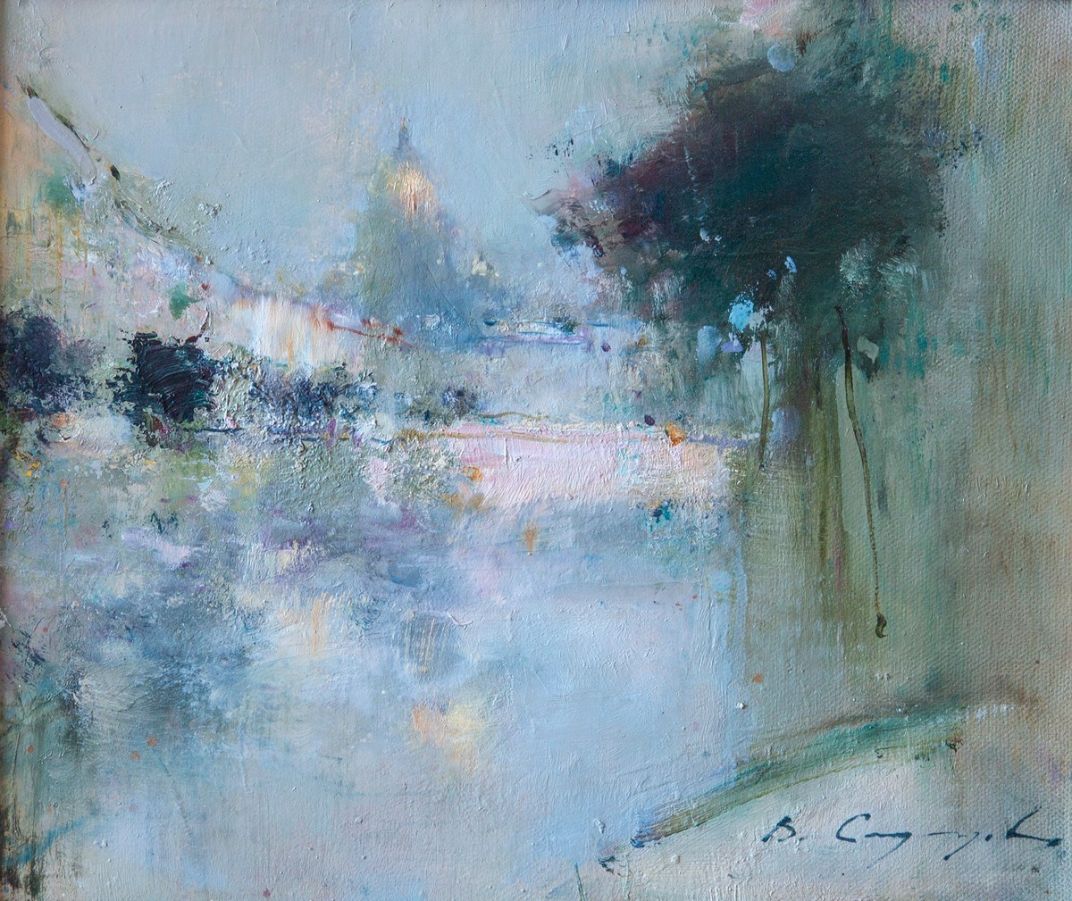 Blue bridge — Smukrovich Vitold