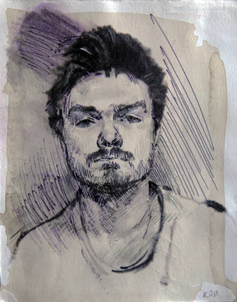 Self-portrait. 2018 — Kalitsenia Aleh