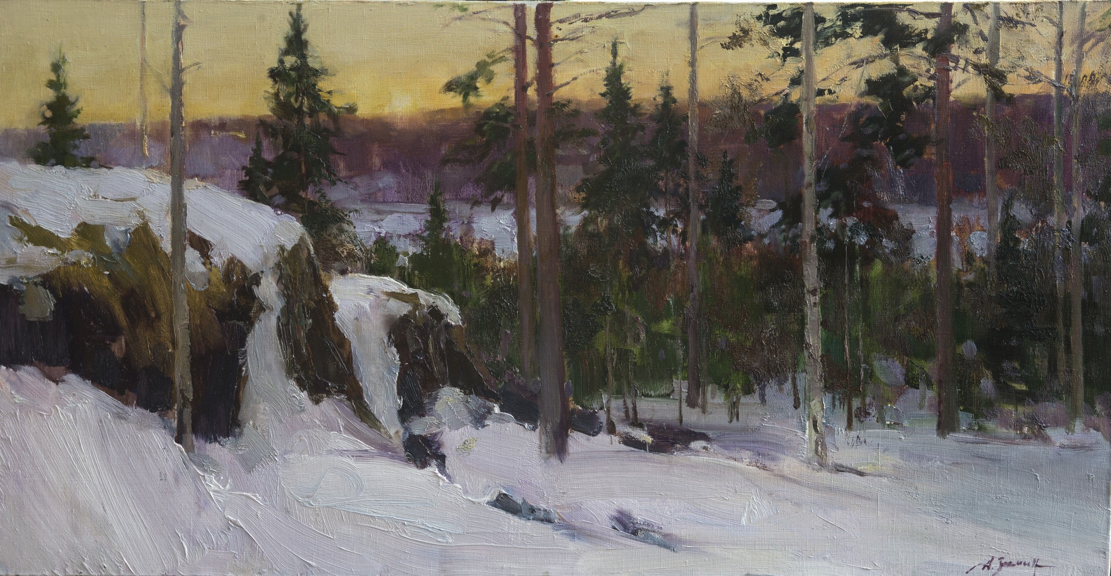 зимнее солнце — Зимин Александр