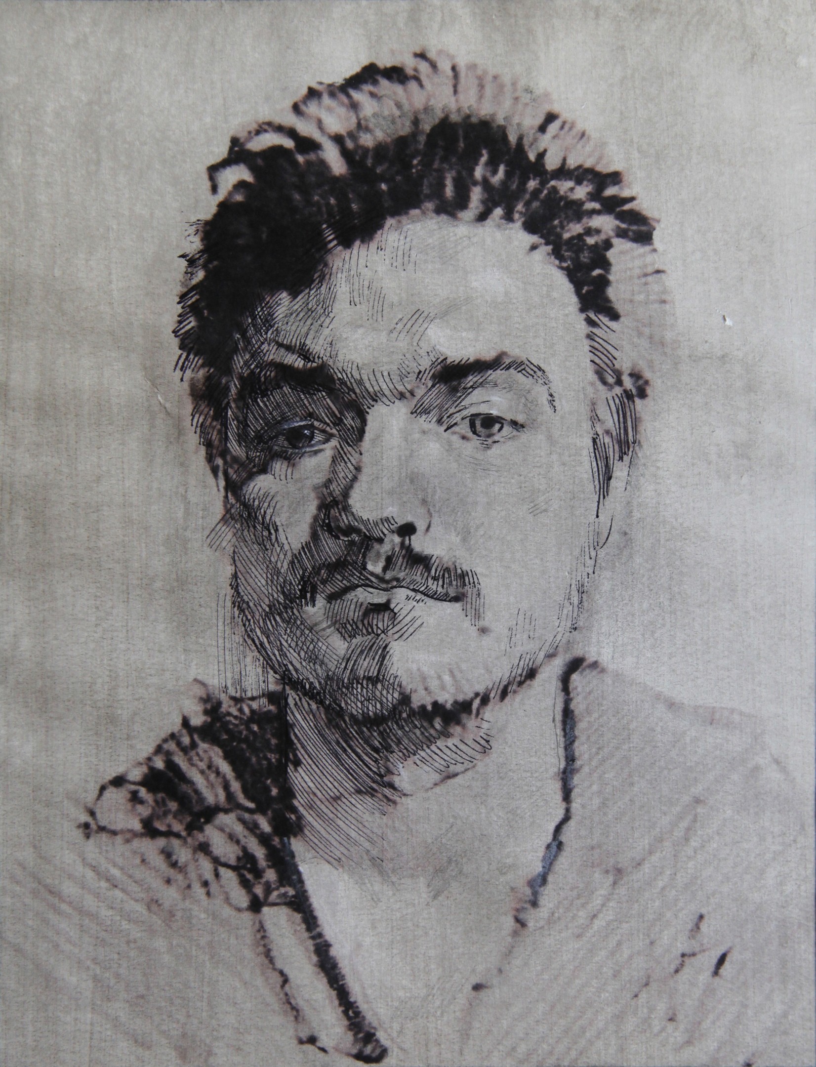 Self-portrait. 2018 — Kalitsenia Aleh