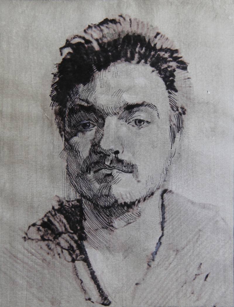 Self-portrait. 2018 — Kalitsenia Aleh