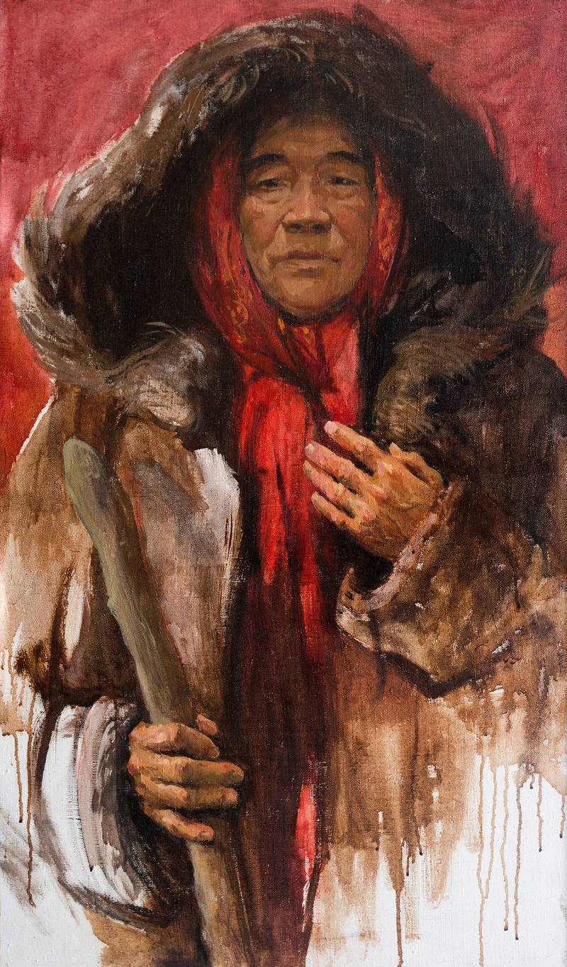 Portrait of grandmother — Saldaeva Ksenia
