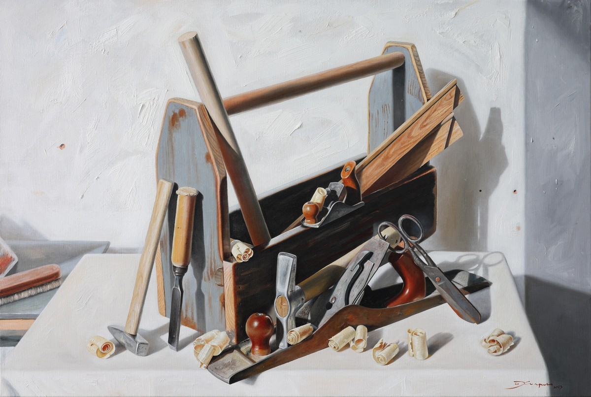 Carpenter still life — Khokhrin Ilya