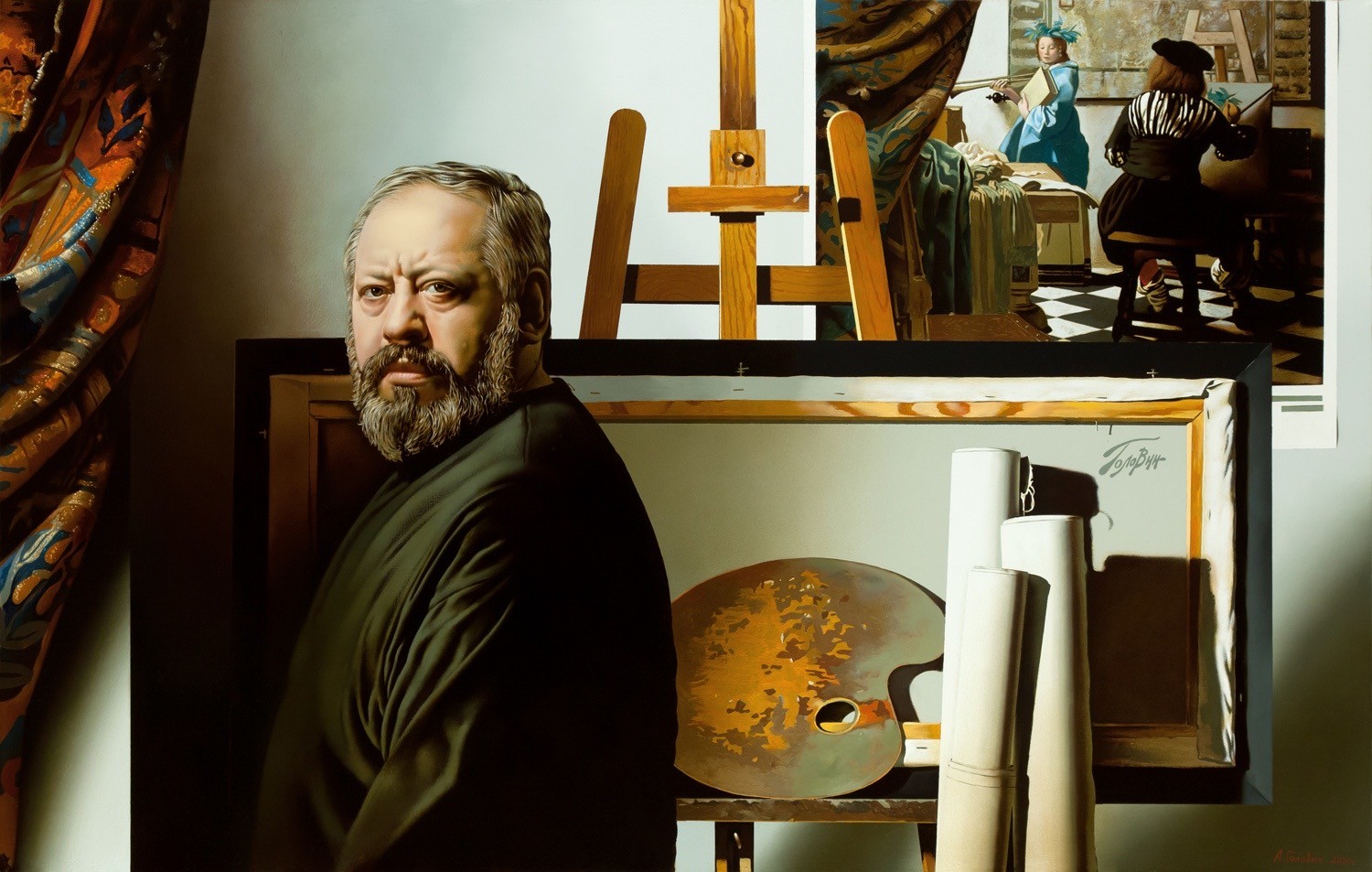 Father’s portrait — Golovin Alexey