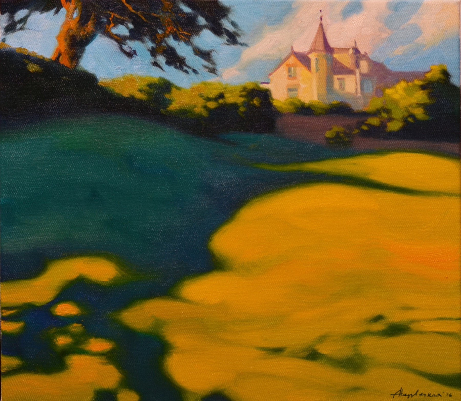 Gold evening — Nedzvetskaya Alexandra