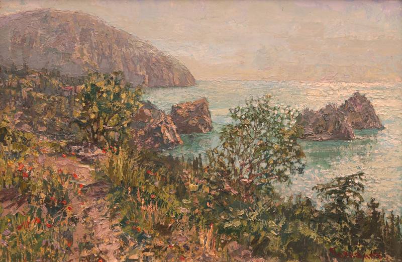 Гора Медведь в Гурзуфе. Утро — Горланов Андриан