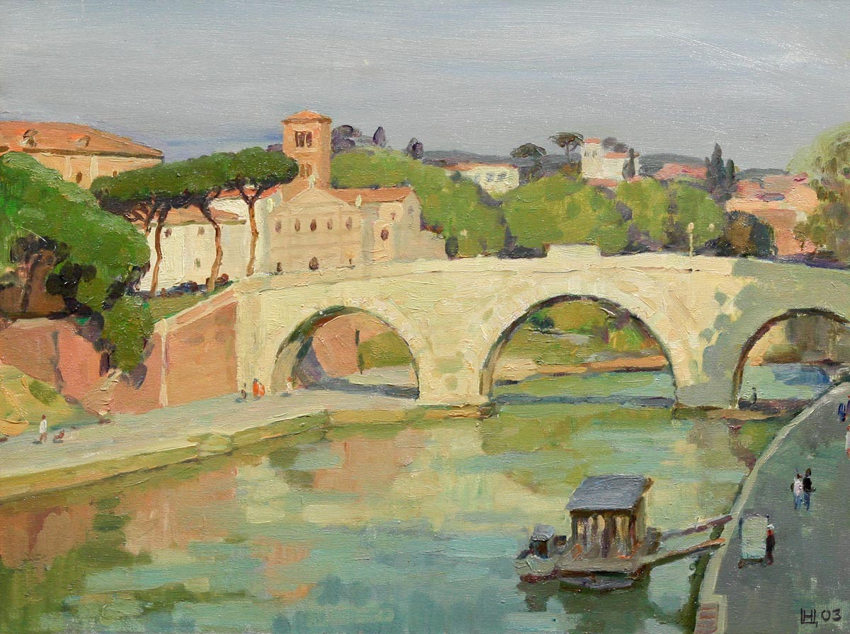 Rome. Tiber' island — Tsycin Nikita