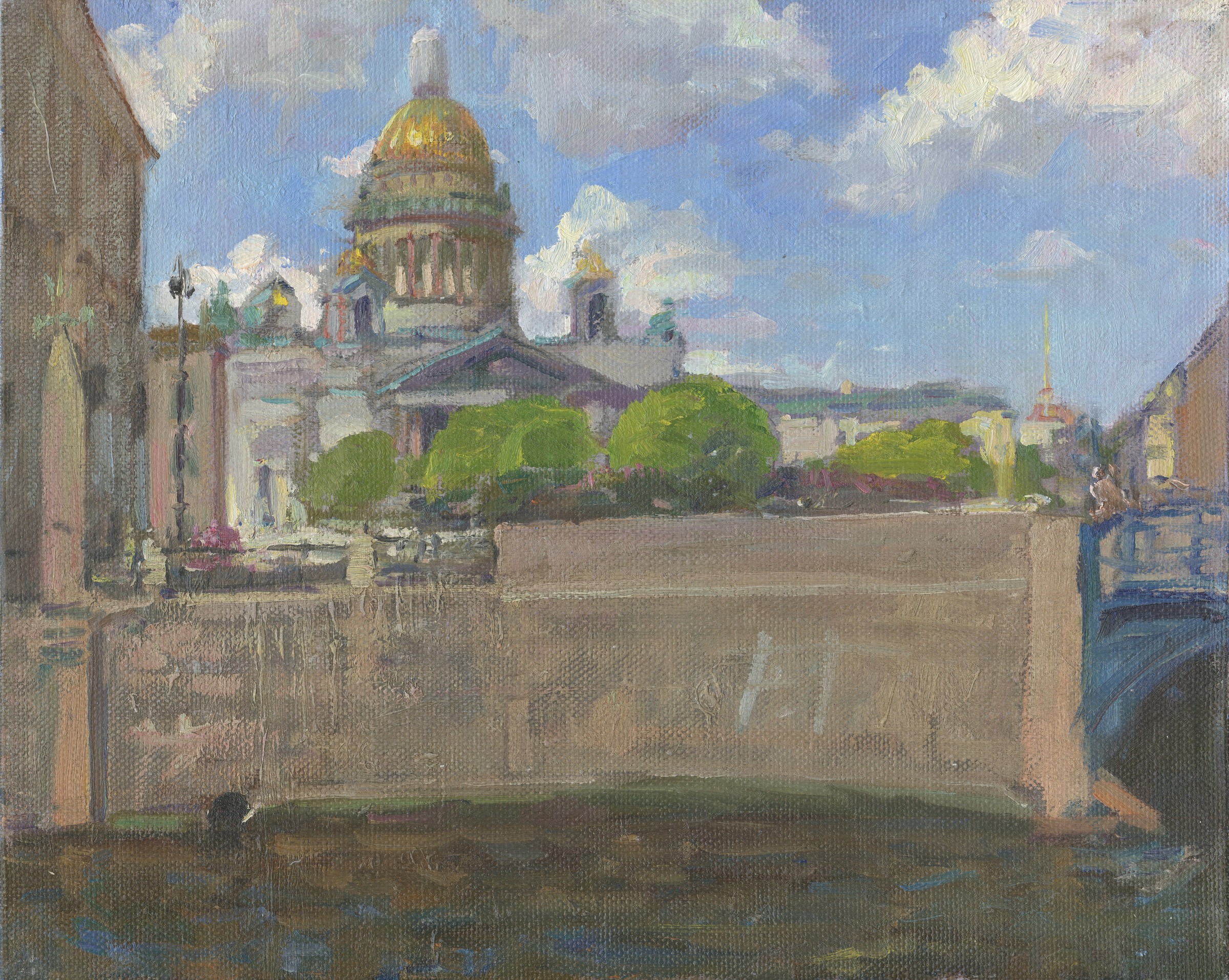 Clouds over Isaac — Usmanov Anvar