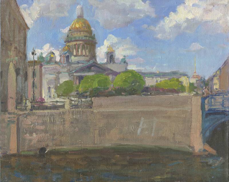 Clouds over Isaac — Usmanov Anvar