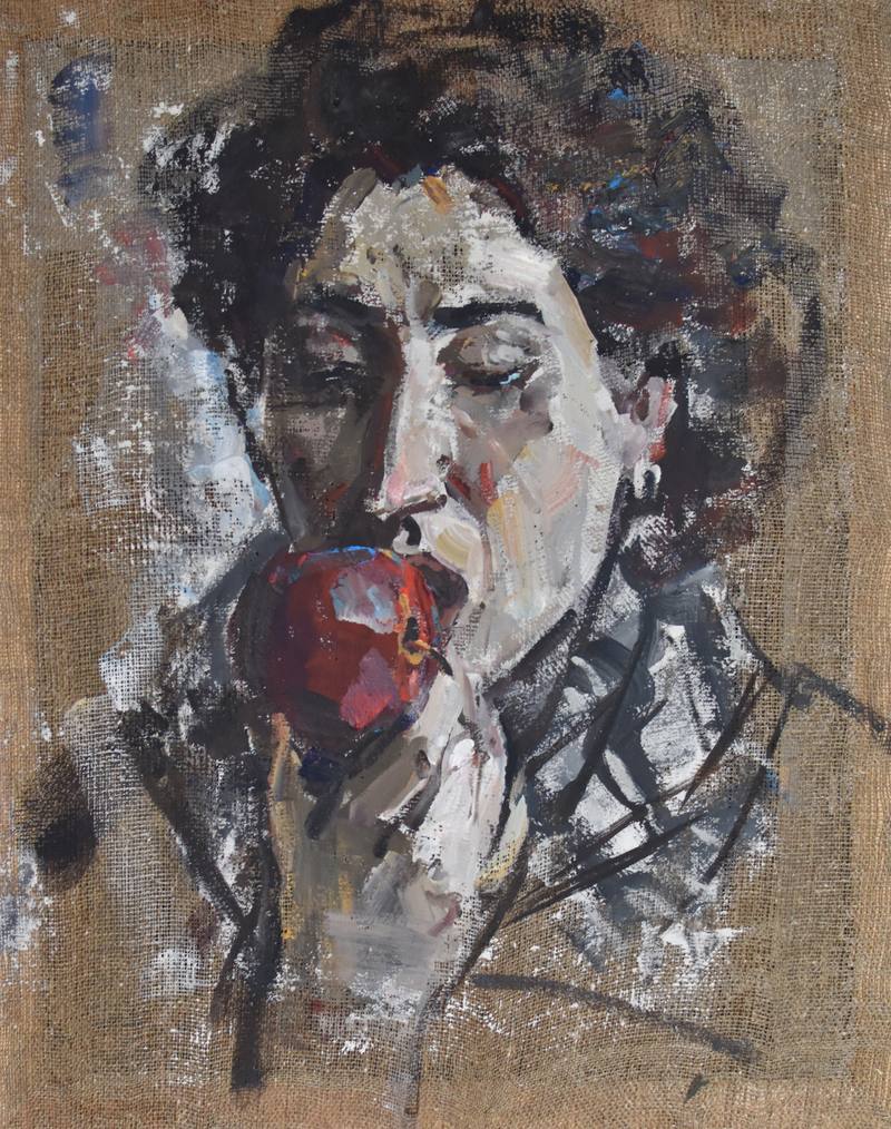 Girl with an apple. — Matveeva Anastasia