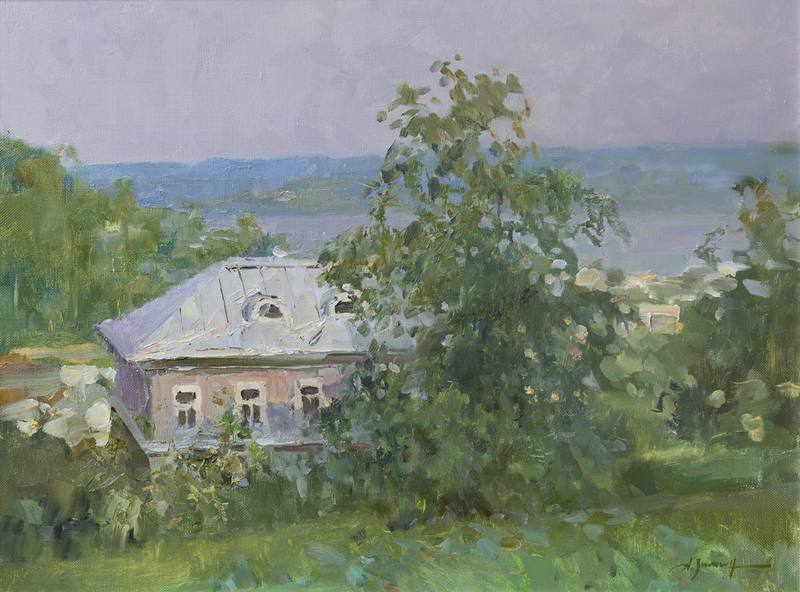 Morning over the river Volga — Zimin Alexander