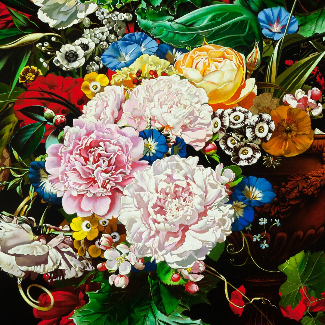 Flowers in a Terracotta Vase — Golovin Alexey (2)