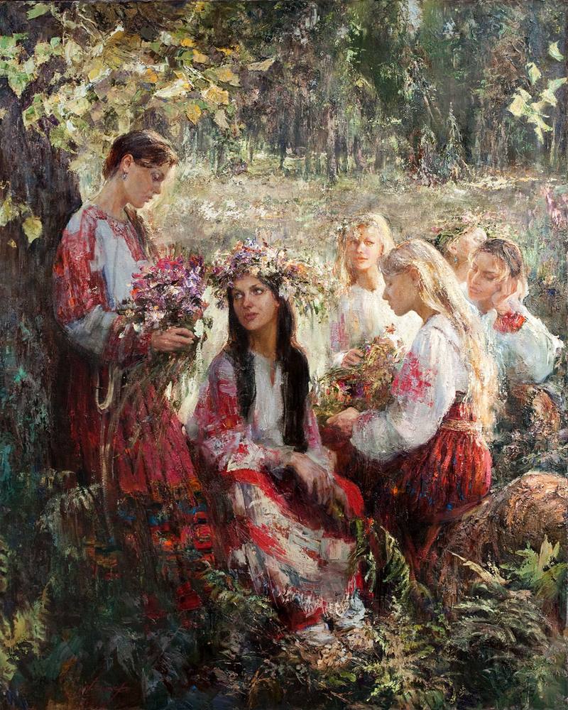 Garlands braiding — Vinogradova Anna