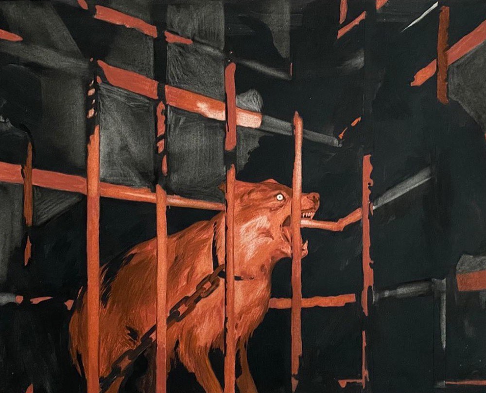 Klimenko A, I. E. Repin academy. Graphic art faculty. 2021. Original